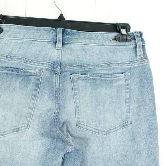 Carve Design Jeans Womens SZ 6 Slim Fit Raw Hem Organic Cotton Mid Rise Casual - Picture 6 of 11